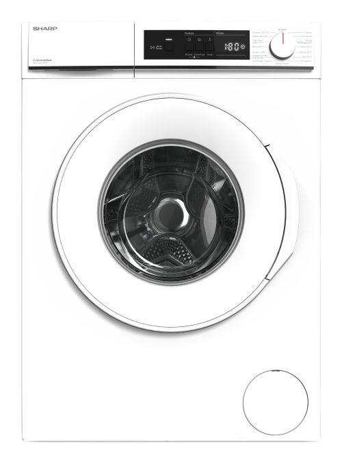 Sharp ES-NFA814BWNNA lavatrice Caricamento frontale 8 kg 1400 Giri/min Bianco