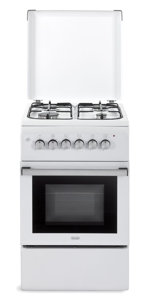 De’Longhi DL554EW2 cucina Elettrico Gas Bianco