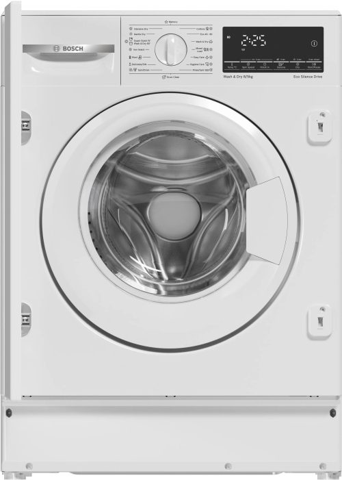 Bosch Serie 6 WKD28490EU lavasciuga Da incasso Caricamento frontale Bianco