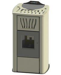 Cola THERMO POWER 30 Libera installazione Pellet Avorio
