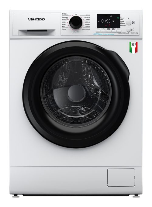 SanGiorgio SLIM -FS714A9 lavatrice Caricamento frontale 7 kg 1400 Giri/min Bianco