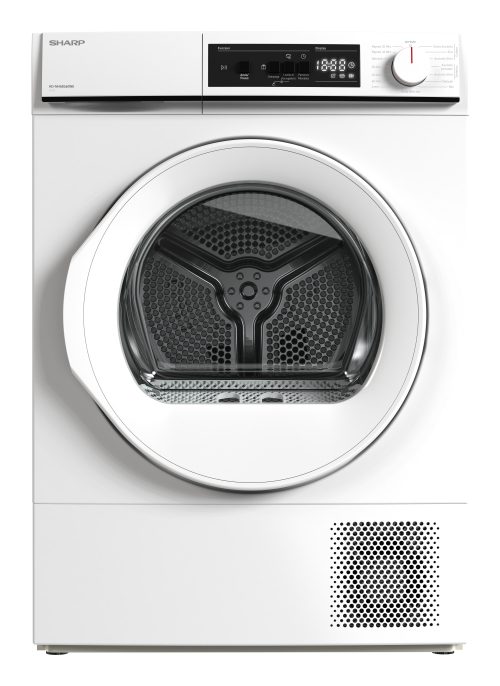 Sharp KD-NHA8S6GWE asciugatrice Libera installazione Caricamento frontale 8 kg Bianco