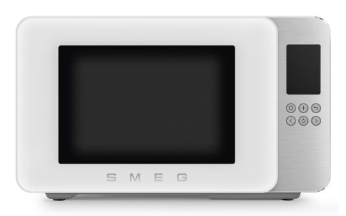 Smeg MOC01WHMEU forno a microonde Bianco Microonde con grill Superficie piana 29 L 900 W