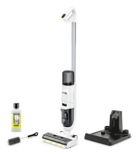 Kärcher FCV 2 Natural N Aspirapolvere 3-in-1 Batteria Secco e bagnato Senza sacchetto 160 W Bianco