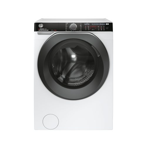 Hoover H-WASH 500 , Lavatrice Carica Frontale 8 KG, 15% più efficente della classe A, 1400 giri, Bianco, Inverter, Vapore, Wi-Fi, HWP 48AMBC7/1-S