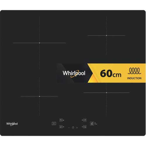 Whirlpool WS Q2160 NE Nero Da incasso 59 cm Piano cottura a induzione 4 Fornello(i) Made in Italy