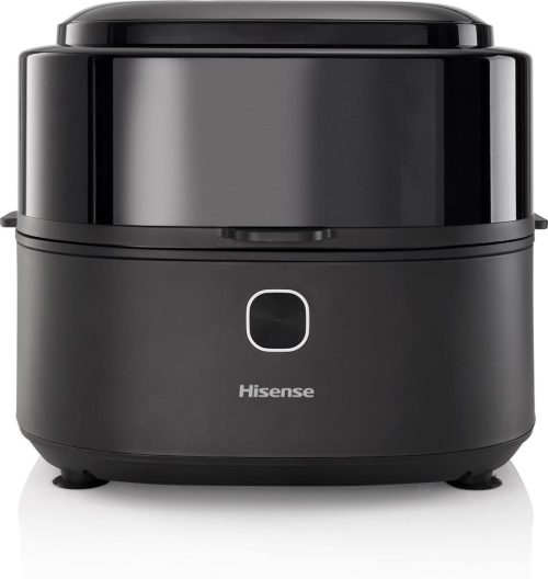 Hisense HAF1350DR Singolo 6,7 L Indipendente 1350 W Friggitrice ad aria calda Nero