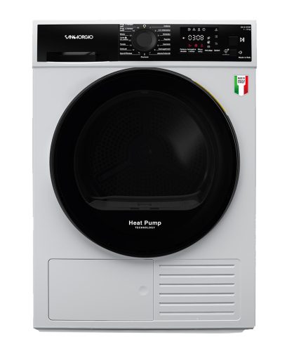 SanGiorgio SDR9-T asciugatrice Libera installazione Caricamento frontale 9 kg Bianco