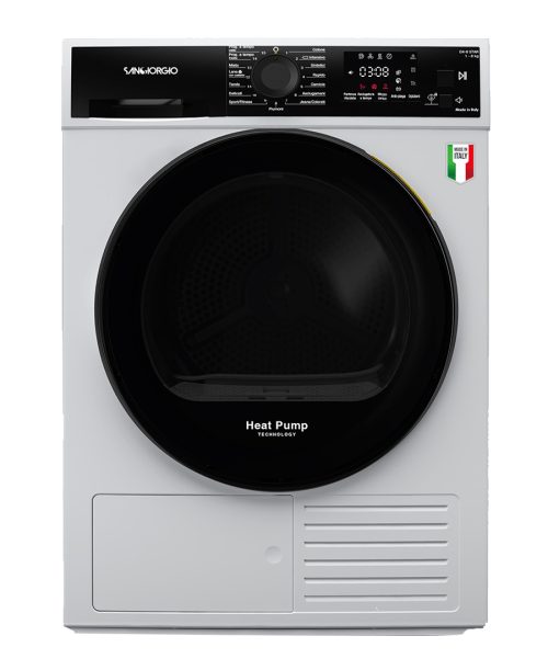 SanGiorgio SDR9-T asciugatrice Libera installazione Caricamento frontale 9 kg Bianco