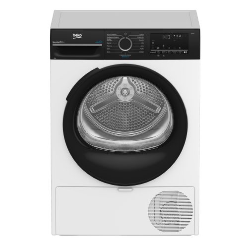 Beko BMEPT481SBI_IT 8kg, Classe C, Display digitale, funzione a vapore SteamCure™, colore Bianco, oblò Nero