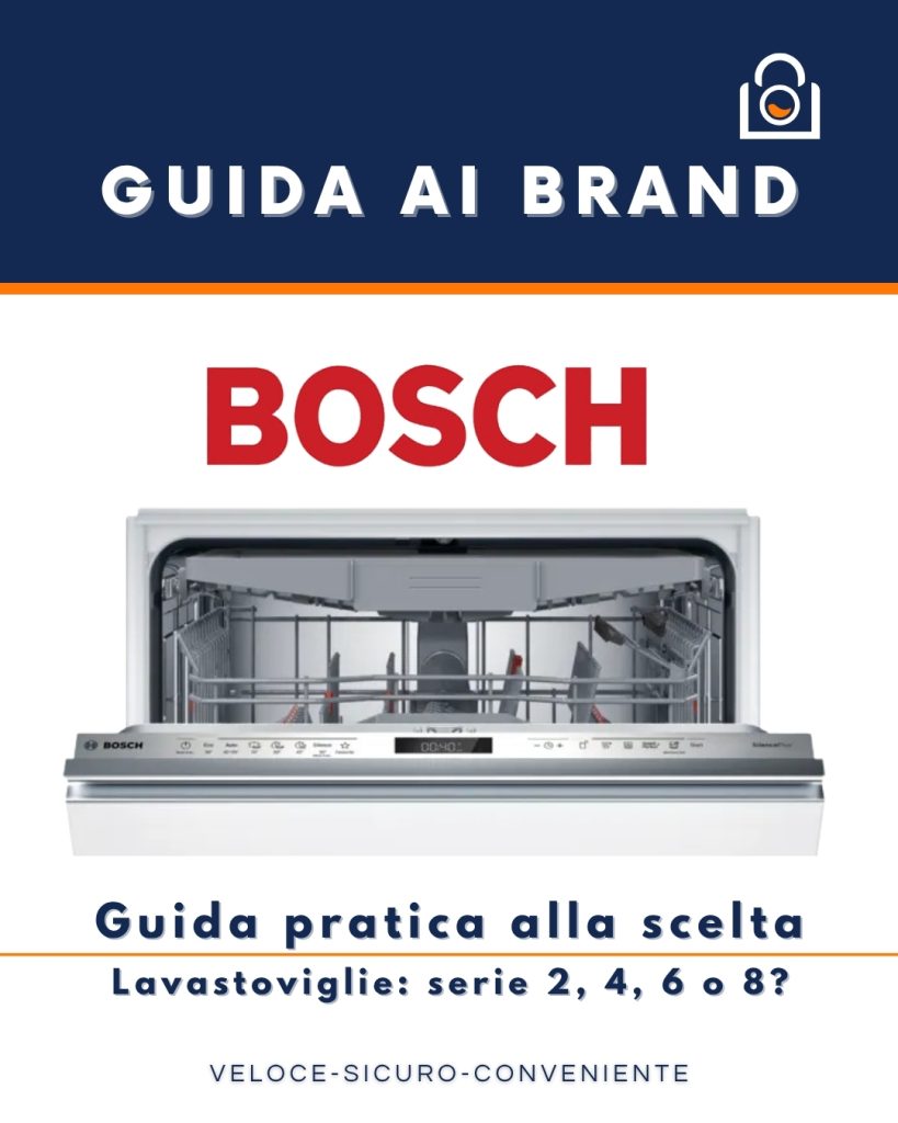Lavastoviglie Bosch: quale serie scegliere tra 2, 4, 6 e 8