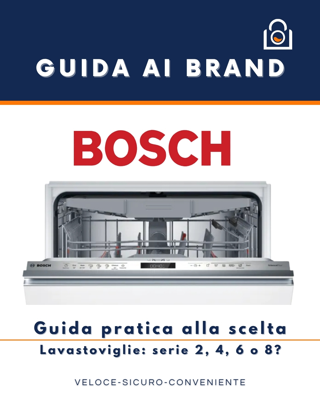 Lavastoviglie Bosch: quale serie scegliere tra 2, 4, 6 e 8