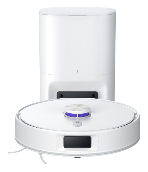NARWAL Freo S Robot Aspirapolvere Lavapavimenti, 8000Pa, Pulizia Efficace a 8N, Stazione di Svuotamento Automatica da 3.5L, Navigazione Laser LDS e Mappatura 3D, Controllo Remoto via APP