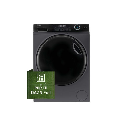 Haier I-Pro Series 5 I-Pro Serie 5, Lavatrice Slim 10 KG, 40% più efficente della classe A, 1400 giri, Antracite, Inverter, Refresh, Wi-Fi, HW100BP14959SEIT
