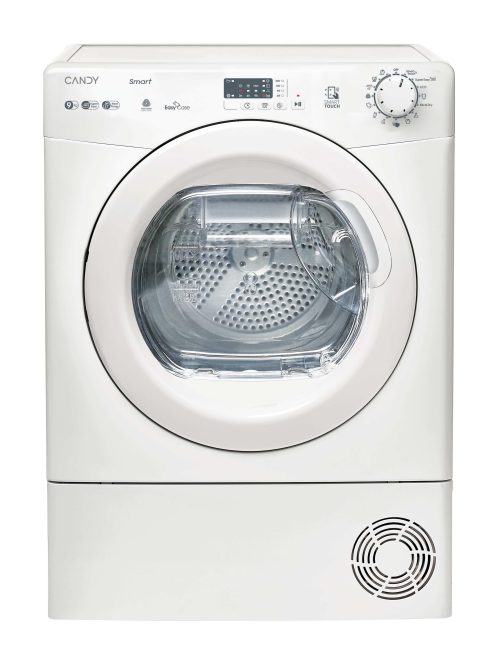 Candy Smart, Asciugatrice 9 KG, Classe D, Bianco, Vapore, Wi-Fi, CS EH9N2LE-S