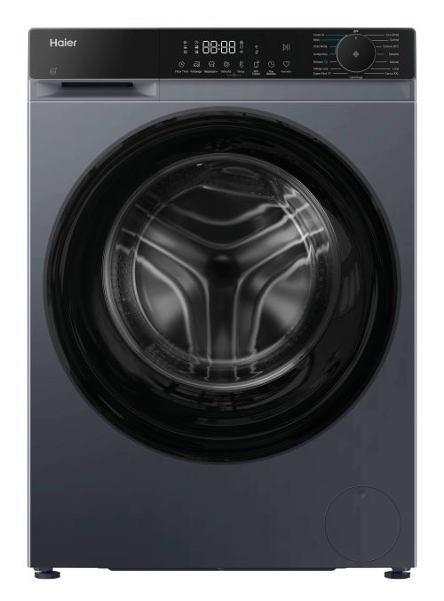 Haier X Series 5, Lavatrice Carica Frontale 9 KG, 25% più efficente della classe A, 1400 giri, Antracite, AI PowerDrive, Vapore, Wi-Fi, Smart AI, Super Fast 15', HW90-BP14357GUIT